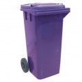 PURPLE WHEELY BIN